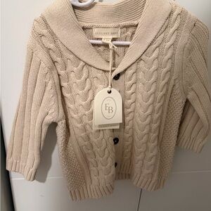 Cream Cable Knit Sweater